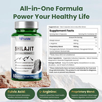 Huaqing Shilajit Capsules de marque privée pour la santé masculine Suppléments à base de plantes pour adultes fournissant de l'énergie Croissance musculaire Pas pour le nouveau-né