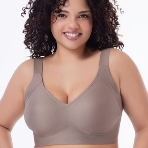 <span class=keywords><strong>Soutien</strong></span>-<span class=keywords><strong>gorge</strong></span> de sport grande taille M-6XL pour femme, sans couture, sans armatures, effet push-up, fin et respirant pour l'été, anti-affaissement, usage quotidien - Product Image 1