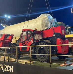 Nouveau transpalette télescopique hydraulique diesel STH1056A2 de 4,5 tonnes, capacité de levage de 4 500 kg, flèche de 17 m en <span class=keywords><strong>Europe</strong></span> avec fourche à palettes - Product Image 5