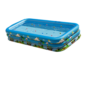 Skyhope-A Venta al por mayor personalizado PVC <span class=keywords><strong>Azul</strong></span> Blanco Niños Piscinas inflables de <span class=keywords><strong>agua</strong></span> - Product Image 3