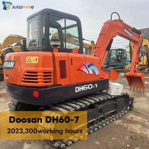 Escavadeira Doosan DH60-7 <span class=keywords><strong>6TON</strong></span> de segunda mão de alta qualidade com bomba de engrenagens do motor - Product Image 1