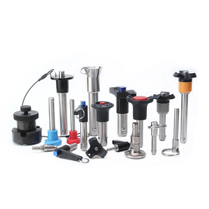 Chốt định vị bằng thép không gỉ có thể tháo nhanh với đầu bi lò xo có vòng kéo, chốt khóa cho các loại ốc vít - Product Image 5