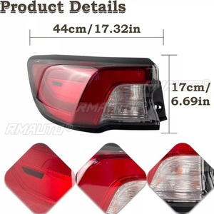 Para Ford Escape 2020-2021, Luz Diurna LED, Lámpara Antiniebla Impermeable, Conjunto de Luces Traseras, Kit de Carrocería LJ6B13A603 - Product Image 5