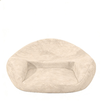FLOWA Ergonomisches Meditationskissen für Achtsamkeitspraxis, Memory-Schaum, Komfortable Unterstützung, Pilates Yoga Weiches Rückenlehnenkissen