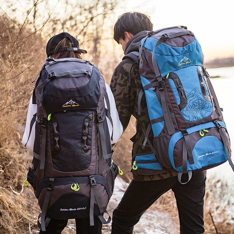 70L Backpacking Pack - Durable, Waterproof and Spacious 70L Backpacking Pack - Durable, Waterproof and Spacious
