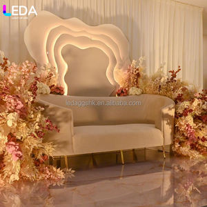 Panel de Fondo Acrílico Blanco con Luces LED para Pasillo de Boda, Arco de Boda, Decoración de Eventos y Fiestas - Product Image 4