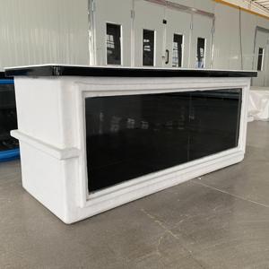 Bassin de Pisciculture d'Aquaculture en Gros sur Mesure, Grand Aquarium Extérieur en PRV Fibre de Verre pour Élevage de Carpes Koï - Product Image 1