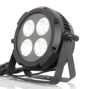 ไฟพาร์ LED COB 4 ดวง สำหรับภายนอกอาคาร กันน้ำ กำลังสูง 4x50W RGBW DMX - Product Image 2