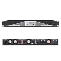 Amplificador de Potencia Profesional Gooermi de 4 Canales GaN Clase D con PFC de hasta 14560W, Amplificador de Alta Potencia para Sistema de Sonido de Subwoofer