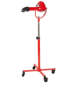 Secador Profesional para Mascotas con Soporte, Movilidad de Cuatro Ruedas, Velocidad Ajustable, Material Plástico para Peluquería Canina, Espacios Pequeños de Baño - Product Image 4