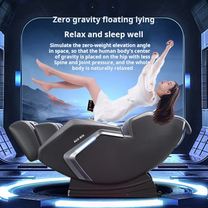 C82 Guangdong Luxury 4D Zero Gravity Shiatsu Track AI Smart Heat Recliner Shiatsu Chair Portable - Product Image 2