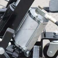 Table élévatrice de moto hydraulique pneumatique HUTZ 1,500 lbs, cric de levage de vtt pneumatique AL15AF34, support de levage de réparation de moto