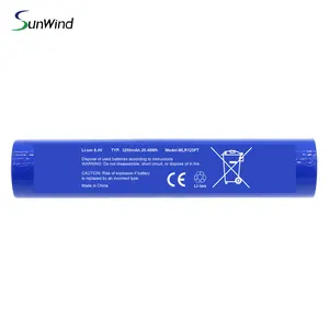 MLR125FT 18650 Batería de repuesto de alta calidad para batería de iones de litio Maglite 6,4 V 3200mAh