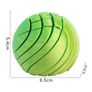 Pelota Antiestrés Impresa <span class=keywords><strong>en</strong></span> 3D Vashine, Pelota Transformable Flexible Impresa <span class=keywords><strong>en</strong></span> 3D, Juguete Sensorial Antiestrés para Oficina y Hogar - Product Image 2