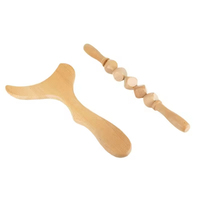 Masseur professionnel en bois pour le visage et le corps, outil de massage Gua Sha pour sculpter le visage et le corps