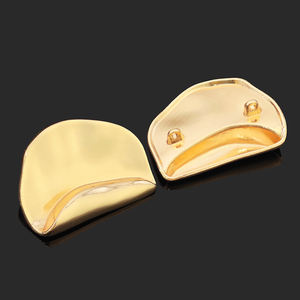 Botones de Costura Personalizados de Fábrica, Botones de Metal con Forma Irregular de Concha Marina, Estrella de Mar, con Logo Personalizado - Product Image 5