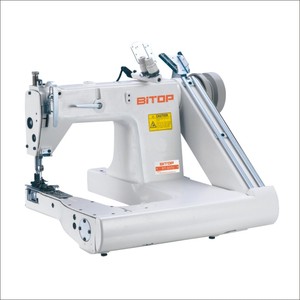Zwei-und Drei-Nadel-Zufuhr von der Arm nähmaschine mit Abzieher für Hemden Jeans - Product Image 3