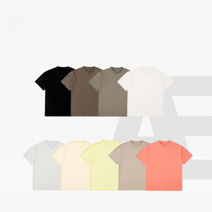 MT2626 T Shirt Manufacturer Custom Brushed Heavyweight 300 GSM 100% Cotton <b>TShirts</b> Premium T-Shirts for Men - Product Image 2