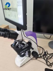 EUR VET Veterinario Animal Semen Esperma Ovulación Observación Analizador Biológico Binocular Digital Veterinario Microscopio - Product Image 4