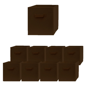 Cajas <span class=keywords><strong>Cubo</strong></span> de almacenamiento de ropa de tela no tejida ecológicas plegables al por mayor para el hogar - Product Image 5