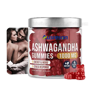 Ausreson ashwaganda gummies טבעוני ashwagandha שורש gummies טבעוני חינם סוכר אורגני אשוואגאנדי - Product Image 1