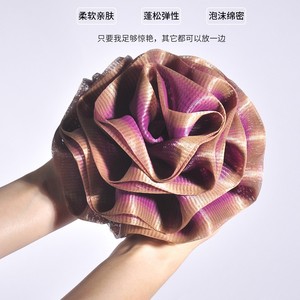 Maiolai Rose Shaped Bath Ball Large Size Soft Skin Friendly For <b>Bathing</b> - Product Image 2