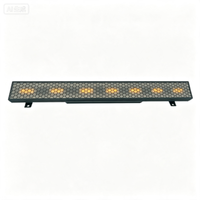 STSLITE-350W Lumière d'effet linéaire 7 pièces 40W COB ambre avec barre LED SMD RGB 120 °   Éclairage mural DJ DMX512 à angle de faisceau