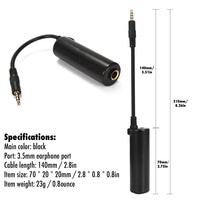 Adaptateur de câble de connexion pour guitare électrique, amplificateur, Interface Audio, convertisseur, pédale, effets de Tuner, ligne, accessoires pour Instruments de musique