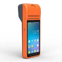 Imprimante de terminaux de point de vente portable Android 8.1 avec lecteur de codes-barres 1d 2d