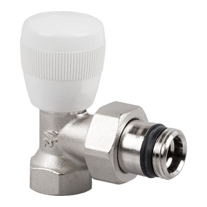 Valvola Angolare Manuale Serie Universale 3/8\"-3/8\" per Fluidi Acquosi - Product Image 1