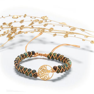 <span class=keywords><strong>Bracelet</strong></span> Double <span class=keywords><strong>Cordon</strong></span> Turquoise <span class=keywords><strong>Arbre</strong></span> <span class=keywords><strong>de</strong></span> <span class=keywords><strong>Vie</strong></span> Fait Main <span class=keywords><strong>Bracelet</strong></span> <span class=keywords><strong>de</strong></span> Guérison Reiki Bracelets <span class=keywords><strong>de</strong></span> Perles <span class=keywords><strong>de</strong></span> Pierre Précieuse Couche pour Femmes Hommes - Product Image 1