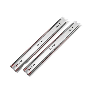 ROEASY 45mm Extensión Completa Cajón Deslizante Canal Telescópico Rieles Y Correderas Para <span class=keywords><strong>Cajones</strong></span> Sistema Cajón Guías Cajón - Product Image 6