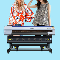 Impresora de Sublimación FEDAR con 2 Cabezales de Impresión I3200 Imprime en Papel de Sublimación, Luego Transfiere la Imagen a Tela de Poliéster.