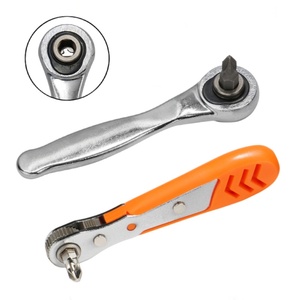 Mini Quick Release Ratchet <b>Wrench</b> Set Dual Direction Torsion Rotation 2 in 1 Tool for Mechanical Repair and Maintenance Ratchet - Product Image 4