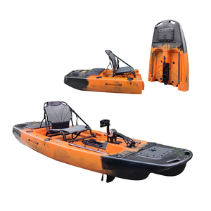 La più popolare sezione dell'oceano costa due si siede sulla parte superiore del pedale di Propel modulare Kayak da pesca con accessori - Product Image 1