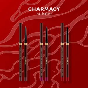 Natural Lipstick Makeup Lip Cosmetic Waterproof Matte Brown Lip Liner 3 Color Long Lasting Lip Pencil For Women