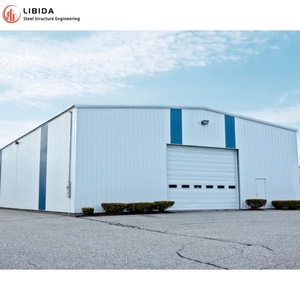 Bangunan Pabrik bengkel gudang konstruksi baja antikarat murah terbaik standar Kanada - Product Image 3