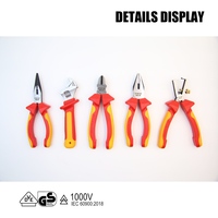 HENITUER S677-13 Ensemble d'outils isolés 13 pièces, haute dureté, multifonctionnel, testé par une tension élevée de 10000V, kit d'outils isolés 13 pièces