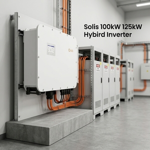 Precio de Fábrica, Batería Híbrida Trifásica de 125kW, 75kW, 100kW, 380Vac con 10 MPPT - Product Image 1