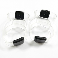 Bracelet LED magnétique en plastique personnalisé, durable, BEST-SELLER, tendance, pour mariage, anniversaire, rentrée scolaire, concerts, fêtes