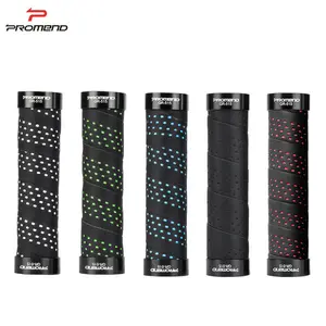 Promend2023New Grip stang sepeda, stang sepeda MTB Bmx XC stabil anti selip menyerap guncangan tahan lama