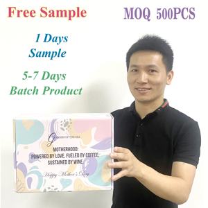 Benutzer definiertes Logo gedruckt Kraft papier Karton Verpackung Wellpappe Mailer Versand kartons - Product Image 1