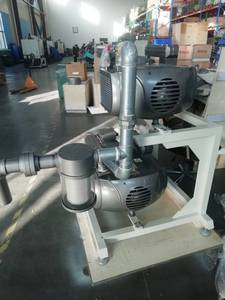 7.5HP 5.5Kw 10HP 7.5Kw Dry Rotary Vane Oil-less Vacuum Pumps -80Kpa 200mbar Oil-free Dry Running Air Pump - Product Image 6
