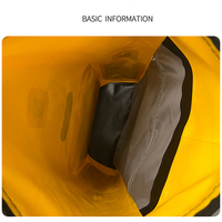Sac à dos étanche 25L en PVC 500D pour activités de plein air, idéal pour le camping, le kayak, la randonnée et le cyclisme – Vente Flash