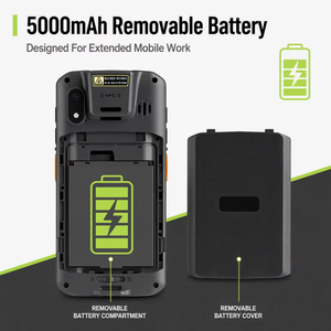Terminale Smart PDA Robusto ODM di Alta Qualità da 5,45 Pollici Android 14 MTK6765 con <span class=keywords><strong>Scanner</strong></span> Barcode 2D e WIFI per Logistica di Magazzino - Product Image 6