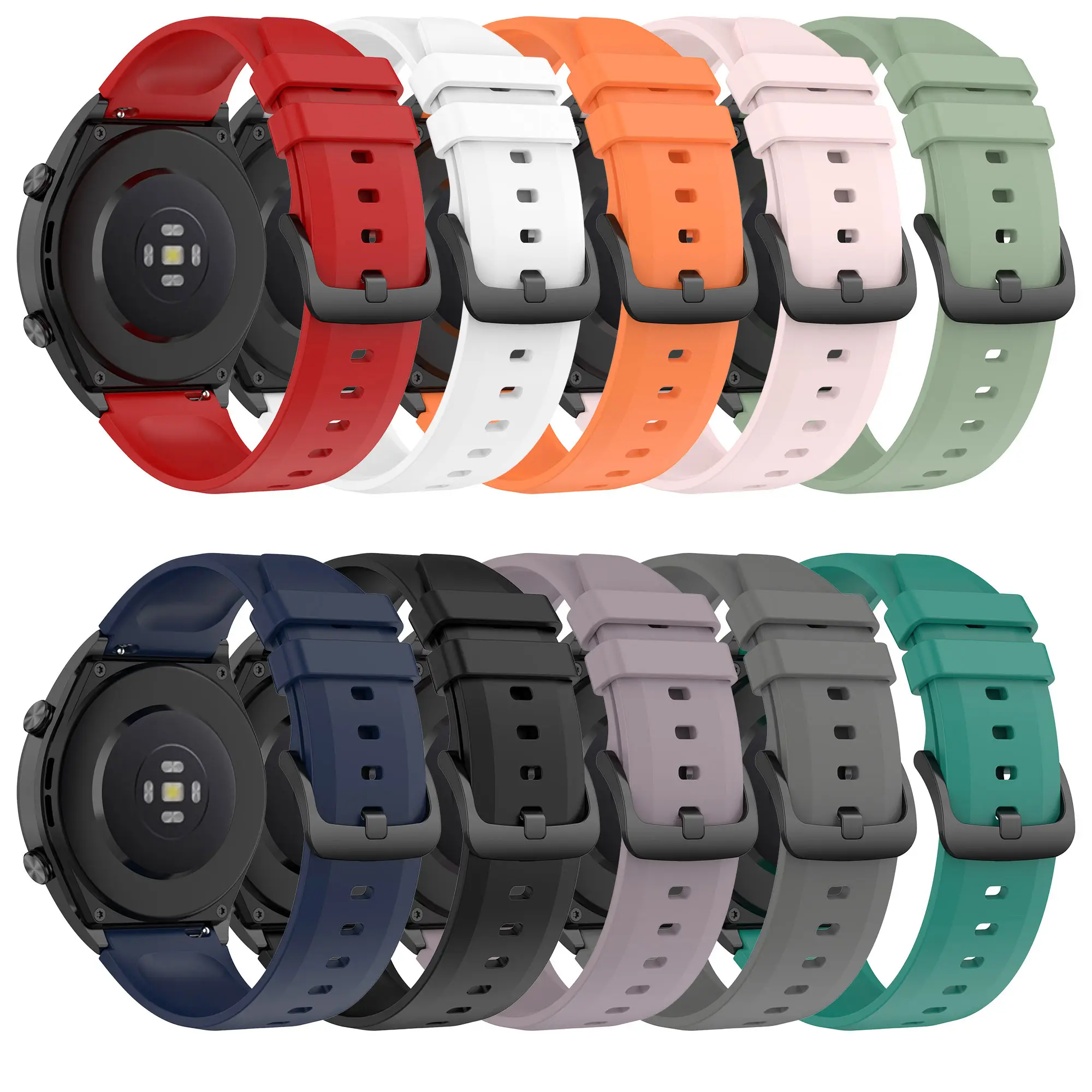 Factory amazfit GTR 2 3 watch color S1 active Sport Silicone smart Band Straps rubber 22mm For xiaomi women