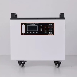 Station d'alimentation portable 2000W avec batterie au lithium pour l'énergie solaire 2201Wh LiFePO4, station d'alimentation solaire d'urgence pour le camping - Product Image 1