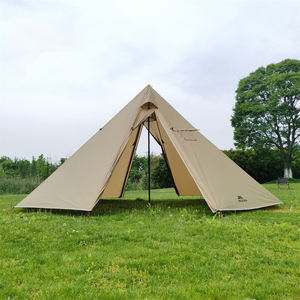 5M léger sac à dos Tipi tipi tente étanche 3-5 <span class=keywords><strong>personnes</strong></span> tente chaude hiver avec cuisinière Jack pour Camping en plein air randonnée - Product Image 2