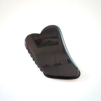 Outil de massage facial de haute qualité pour les soins de la peau, Gua Sha en obsidienne noire