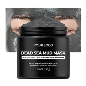 Greenlem Vente en Gros/Marque Privée – Argile Faciale Noire Naturelle et Biologique pour le Contrôle du Sébum et Nettoyage en Profondeur – Boue de la Mer Morte pour le Visage - Product Image 2